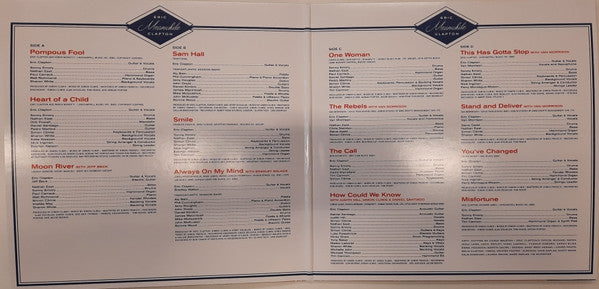 Eric Clapton – Meanwhile    , 2LP , Gatefold , Dark Blue