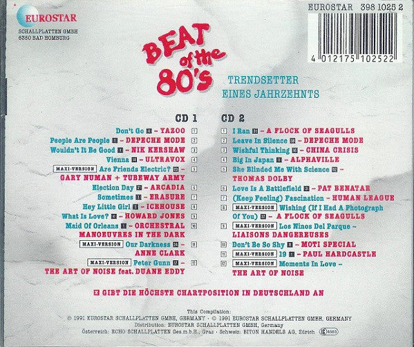 Various – Beat Of The 80's (Trendsetter Eines Jahrzehnts), 2xCD