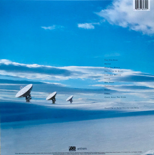 Rush - Test For Echo, 2xLP (1 LP+ LP Single Sided, Etched)