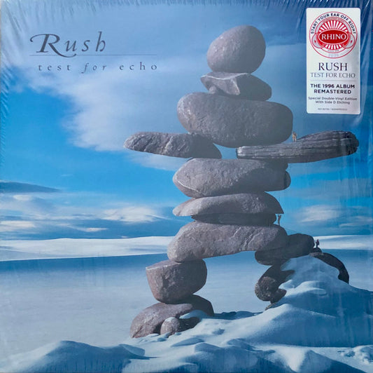 Rush - Test For Echo, 2xLP (1 LP+ LP Single Sided, Etched)