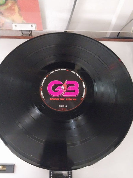 G3 , Joe Satriani, Steve Vai, Eric Johnson  – G3 Reunion Live   ,  4LP, Gatefold