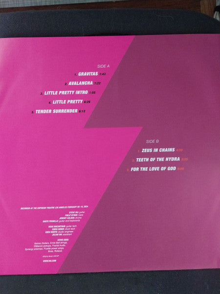 G3 , Joe Satriani, Steve Vai, Eric Johnson  – G3 Reunion Live   ,  4LP, Gatefold