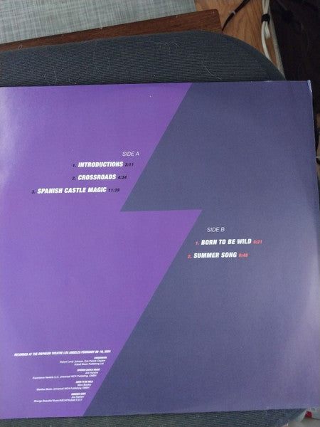 G3 , Joe Satriani, Steve Vai, Eric Johnson  – G3 Reunion Live   ,  4LP, Gatefold