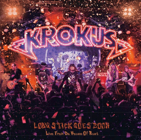 Krokus – Long Stick Goes Boom (Live From The House Of Rust), 2 x LPLimited Edition, Numbered( 160/1000), Purple Vinyl