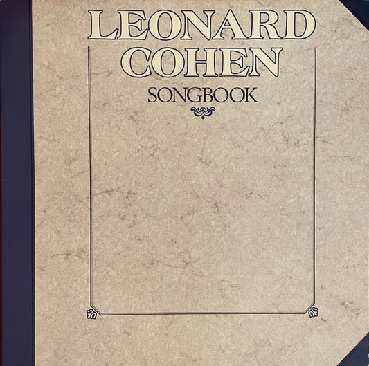 Leonard Cohen – Songbook   ,  gatefold