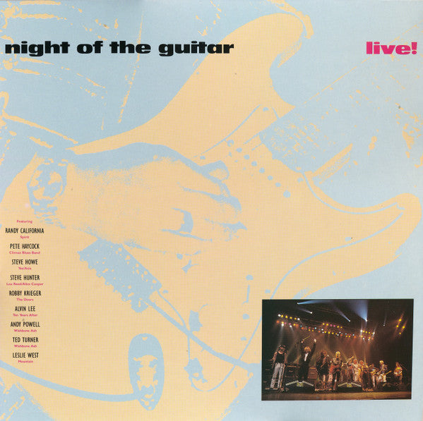 Night Of The Guitar Live!     ,   2LP , Gatefold