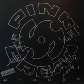 Pink Cream 69 ‎– Change   ,  Limited Edition,Blue vinyl ,  Numbered 0581