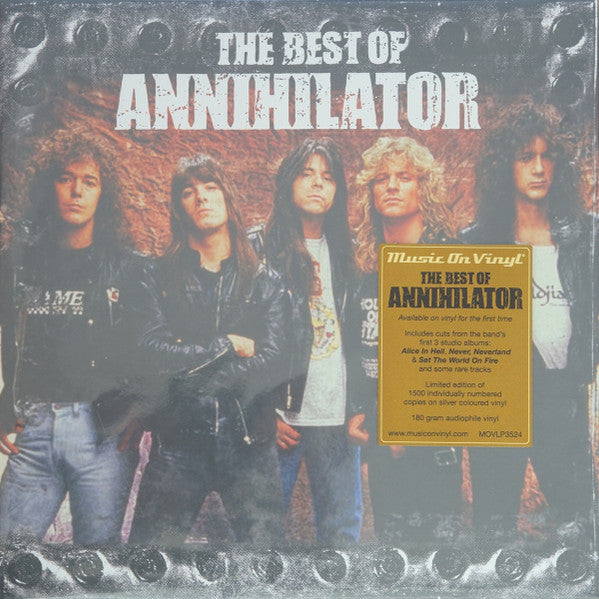 Annihilator – The Best of Annihilator, 2xLP, Gatefold, Nmbered( 1054/1500), Silver Vinyl