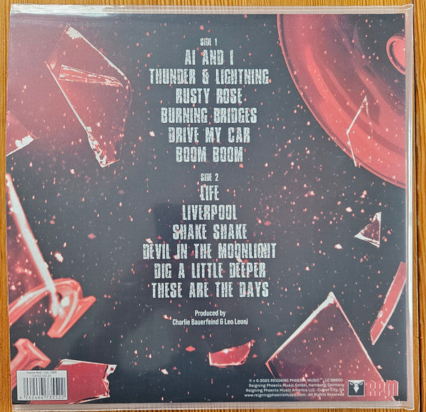 Gotthard – Stereo Crush   ,  Gatefold , Limited Edition, Red Marbled [Stereo Red]