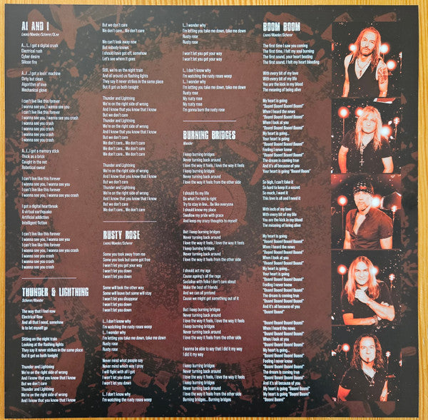 Gotthard – Stereo Crush   ,  Gatefold , Limited Edition, Red Marbled [Stereo Red]