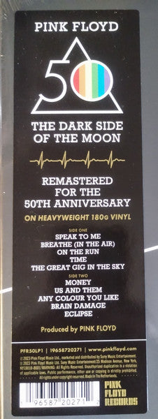 Pink Floyd – The Dark Side Of The Moon   ,  Gatefold , 50th Anniversary