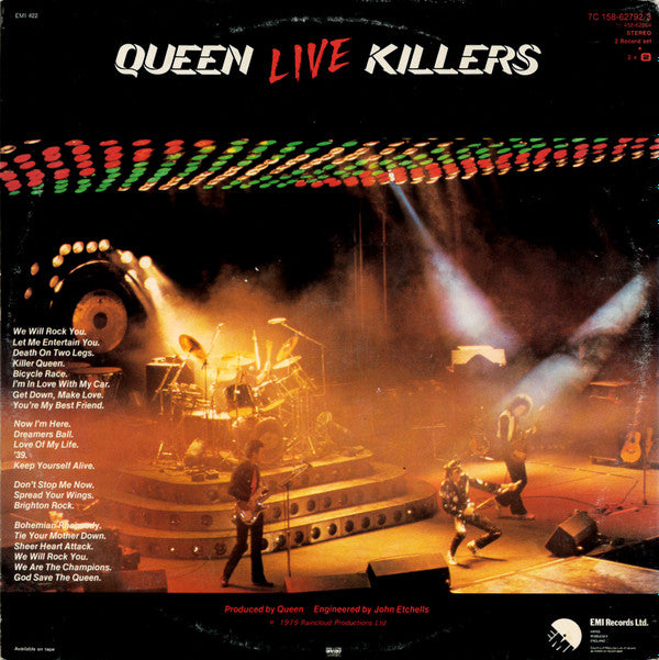 Queen ‎– Live Killers