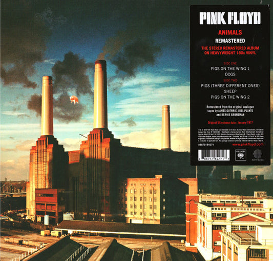 Pink Floyd – Animals   ,  Gatefold, 180 Gram