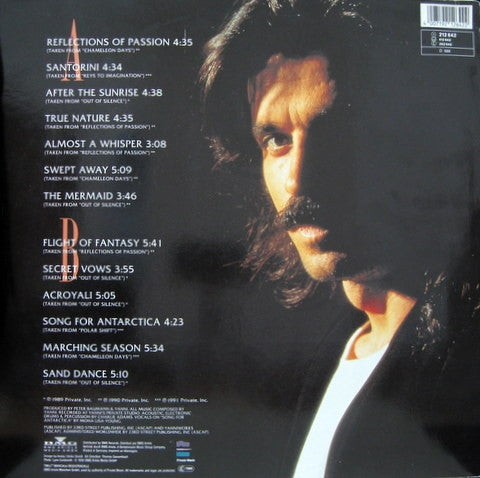 Yanni – Romantic Moments, 1st Press