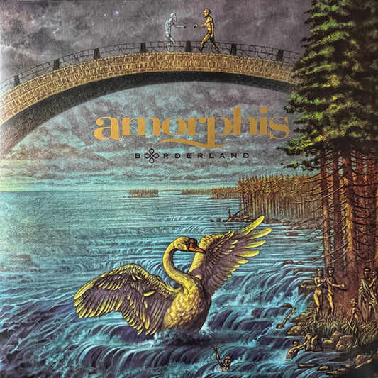Amorphis – Borderland  , 2 LP , Gatefold , Limited Edition, Blue/White/Black/Green Marbled [War Band]