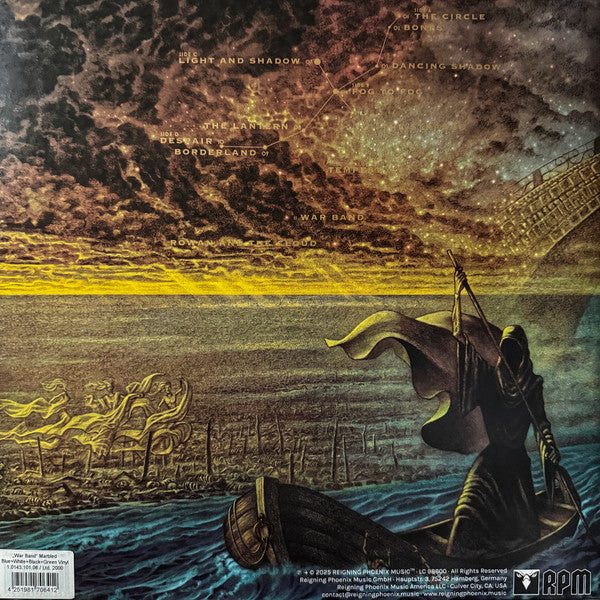 Amorphis – Borderland  , 2 LP , Gatefold , Limited Edition, Blue/White/Black/Green Marbled [War Band]