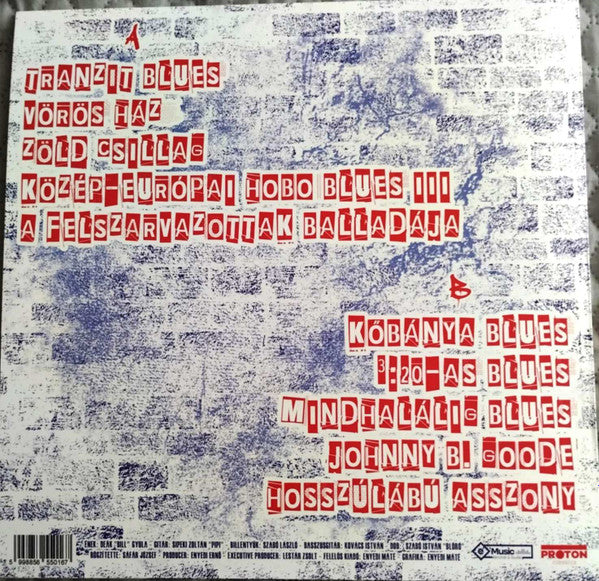 Deák Bill Blues Band ‎– Élő Blues Debrecen 1990.07.21.