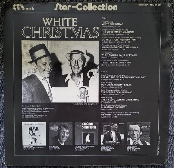 Frank Sinatra, Bing Crosby & Fred Waring – White Christmas, Star-Collection