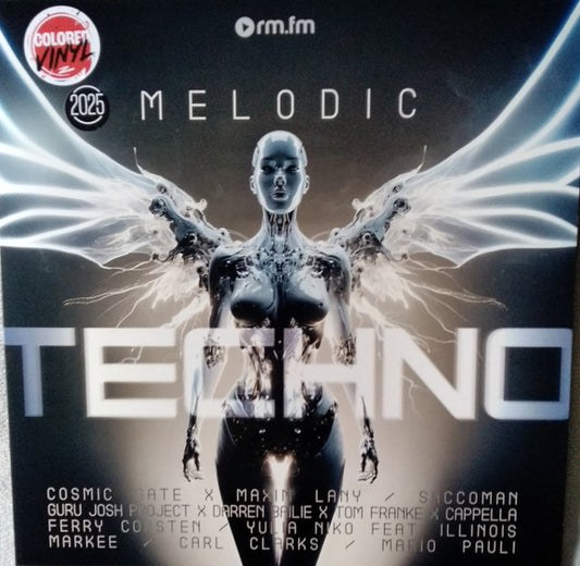 Various – Melodic Techno 2025, White Vinyl
