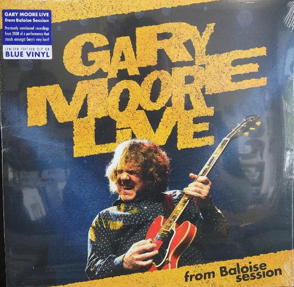 Gary Moore – Live From Baloise Session  , 2 LP , Gatefold , 45 RPM,  Limited Edition,  Blue