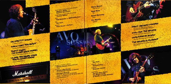 Gary Moore – Live From Baloise Session  , 2 LP , Gatefold , 45 RPM,  Limited Edition,  Blue