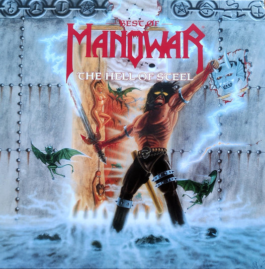 Manowar – Best Of Manowar - The Hell Of Steel, 2xLP, Limited Edition, 180g,