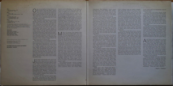 Miles Davis – Miles Davis, 2xLP, Gatefold