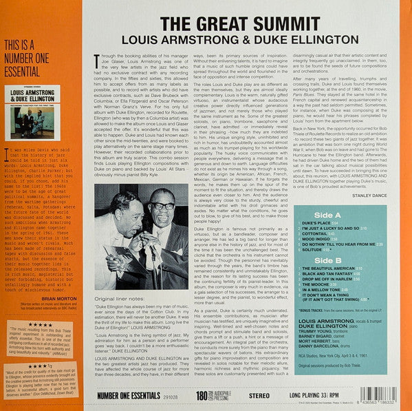 Louis Armstrong & Duke Ellington – The Great Summit