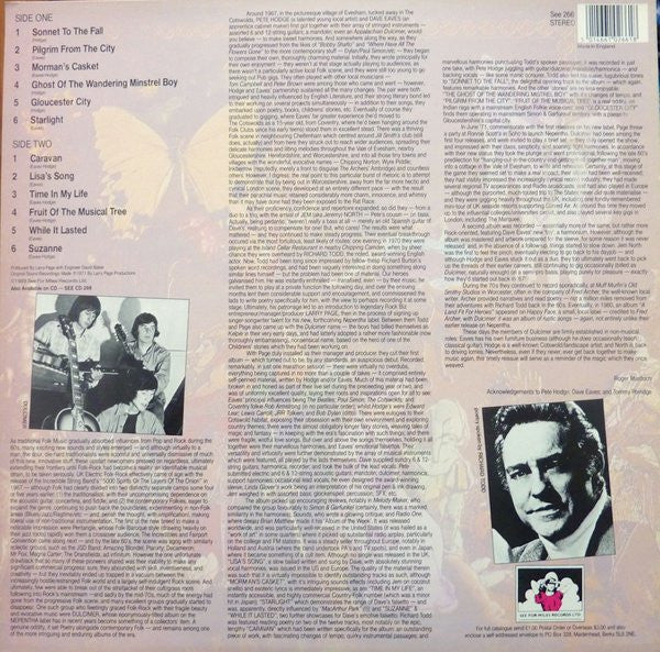 Dulcimer  – And I Turned As I Had Turned As A Boy