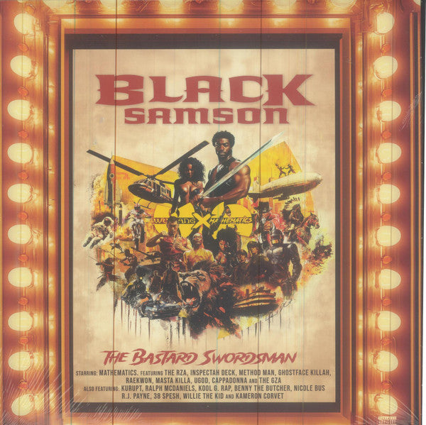 Wu-Tang* X Mathematics* – Black Samson, The Bastard Swordsman  ,  Gatefold