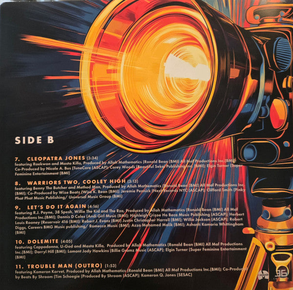 Wu-Tang* X Mathematics* – Black Samson, The Bastard Swordsman  ,  Gatefold