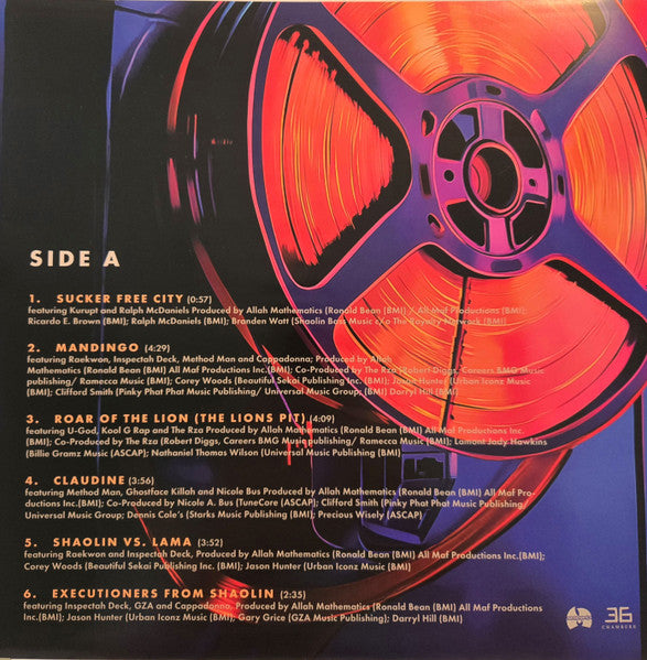 Wu-Tang* X Mathematics* – Black Samson, The Bastard Swordsman  ,  Gatefold