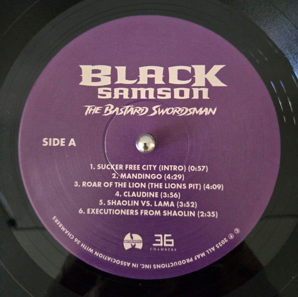 Wu-Tang* X Mathematics* – Black Samson, The Bastard Swordsman  ,  Gatefold