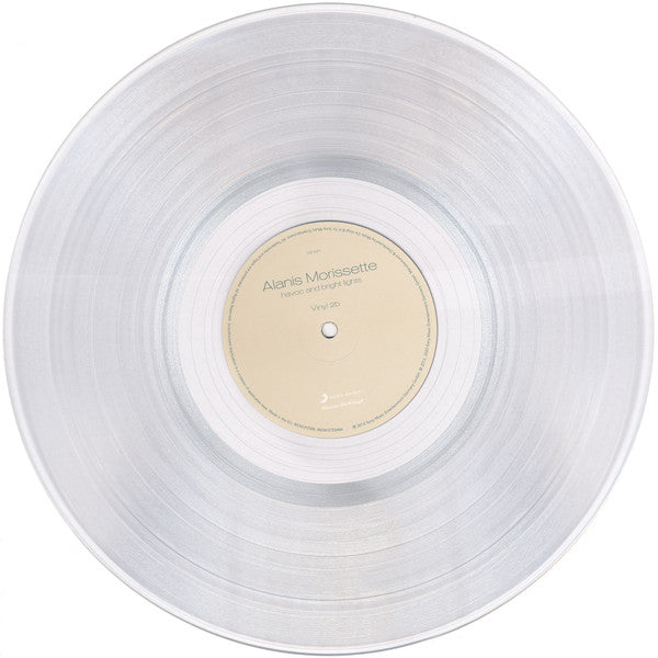 Alanis Morissette – Havoc And Bright Lights  ,  2 xLP, Limited Edition, Numbered, Gatefold , Clear [Crystal], Textured Sleeve, 180g