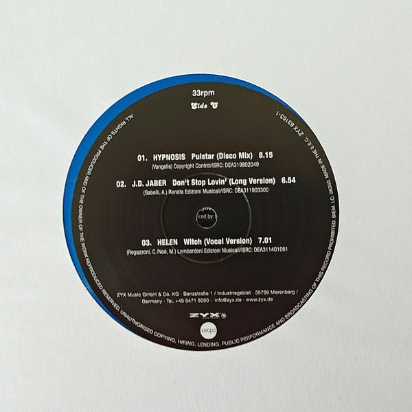 ZYX Italo Disco History 1983   ,  2 LP , Limited Edition, Numbered, Partially Mixed,  Coloured