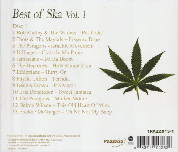 Various – Jamaica Ska Core Best Of Ska Vol. 1
