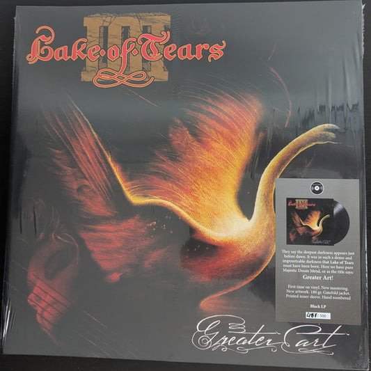 Lake Of Tears – Greater Art, Limited Edition, Numbered 13/500