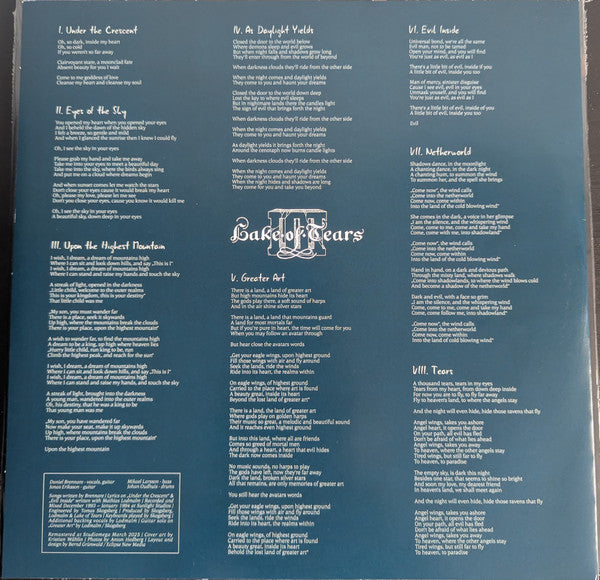 Lake Of Tears – Greater Art, Limited Edition, Numbered 13/500