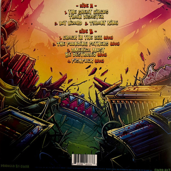 Gwar – The Return of Gor Gor, Gatefold, Vinyl, 12", EP, Etched, Purple