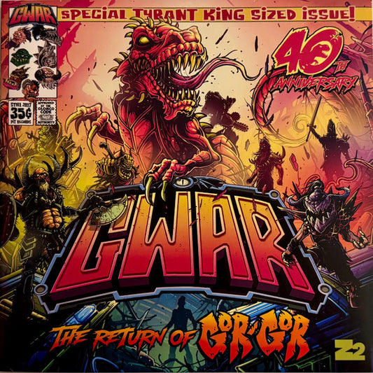 Gwar – The Return of Gor Gor, Gatefold, Vinyl, 12", EP, Etched, Purple