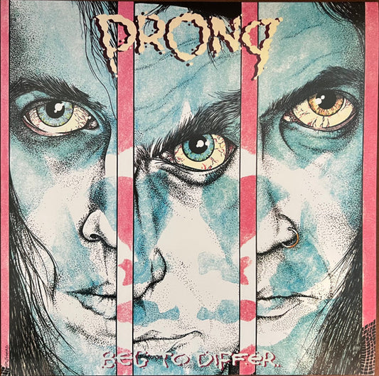 Prong – Beg To Differ,  Limited Edition, Yellow Translucent, Numbered 1491/1500