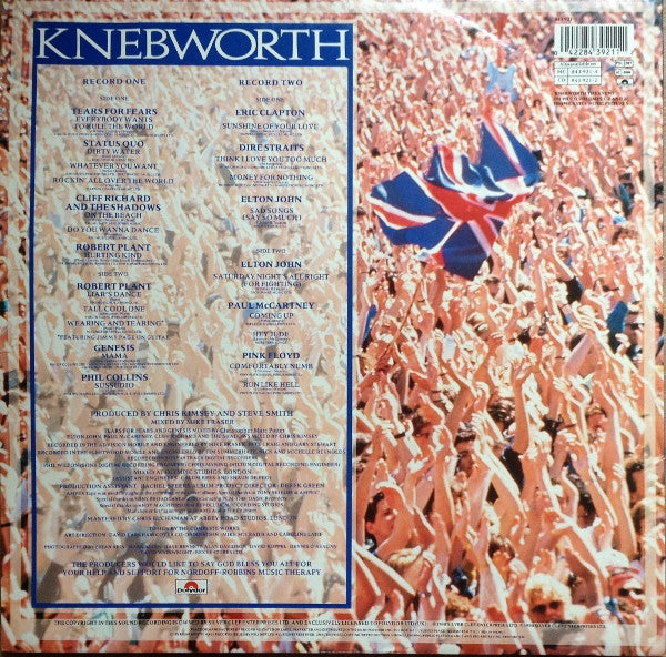 Various – Knebworth - The Album   , 2LP , Gatefold