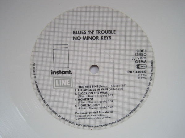 Blues 'N' Trouble – No Minor Keys