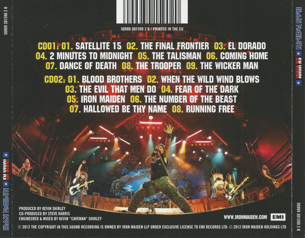 Iron Maiden – En Vivo!   ,  2 CD