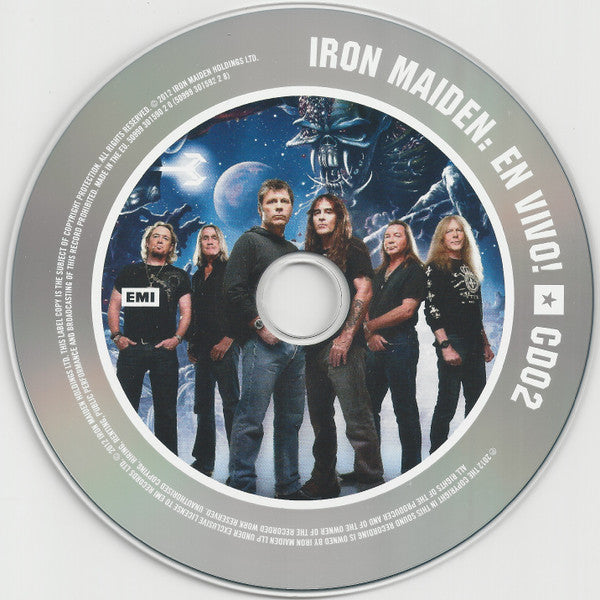 Iron Maiden – En Vivo!   ,  2 CD