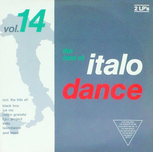 The Best Of Italo Dance Vol. 14    ,  2LP , Gatefold