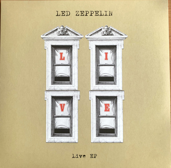 Led Zeppelin – Live EP,   12", EP, Remastered, Stereo