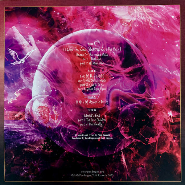 Pendragon  – Not Of This World   , 2LP , Gatefold , Limited Edition, Gold vinyl