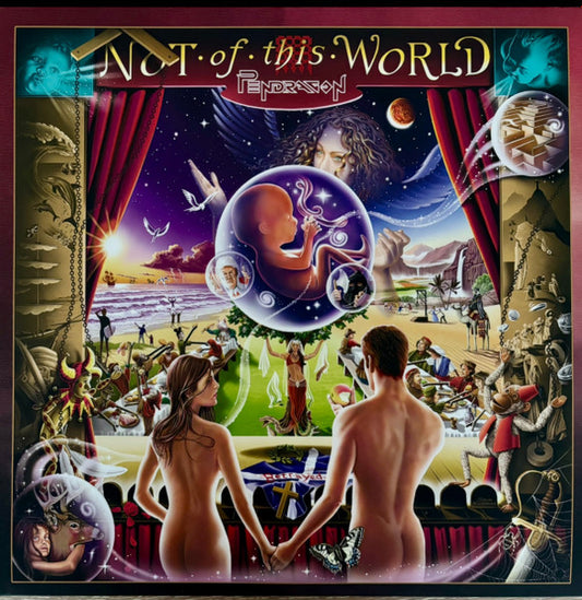 Pendragon  – Not Of This World   , 2LP , Gatefold , Limited Edition, Gold vinyl