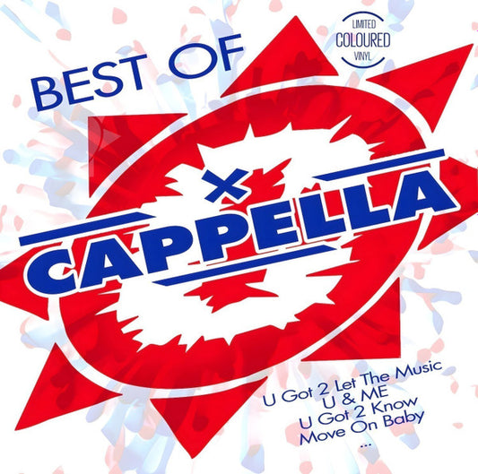 Cappella – Best Of   ,   Splatter White/Blue/Red  vinyl